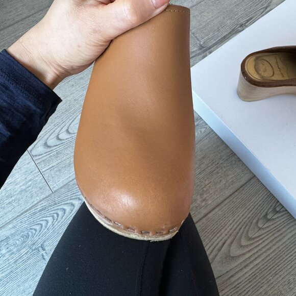 No. 6 Wedge Clog in Palomino (size 39) - Picture 5 of 15